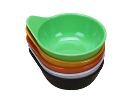 10.8cm Japanese Plastic Melamine High Quality Soy Sauce Sushi Dishes Hot Pot Rice Bowl Tableware White