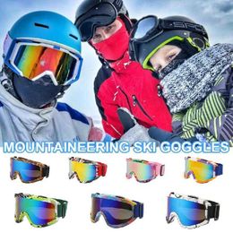 Ski Goggles Skiing Glasses Goggs for Men Women Sports Eyewear UV Protection Sunglasses Anti-Fog Anti-Glare Windproof Snowboard L221022