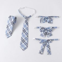 Clothing Sets Student Graduation Shirts Collar Bow Tie Japanese Korean School Jk Uniform Bowknot Cos Bowties Sailor Accessories For Women