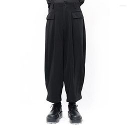 Men's Pants 2022 Men Clothing Hair Stylist Fashion Super Loose Close Up Harem Skirt Plus Size Costumes 27-46