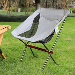 Camp Furniture Camping Fishing Barbecue Chair Portable Ultralight Folding Outdoor Travel Picnic Beach Seat Tools Lightweight