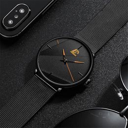 HBP Mens Wristwatch Black Dial Birthday Gift Casual Watches Sport Design Montres de luxe