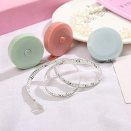 Storage Bottles 150cm Tape Measures Body Height Centimetre Inch Scale Measuring Metre Automatic Retractable Tailor Ruler Tool