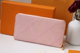 Fashion Women's Wallet Luxury Designer Wallet Zipper Card Coin Key Chain Money Clip Leather Handbag HH811411621