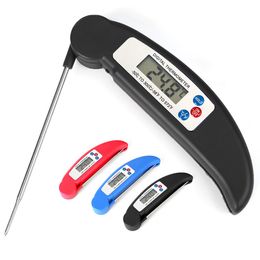 Temperature Instruments Instant Read Thermometer Super Fast Digital Electronic Food Cooking Barbecue Meat Thermometers Collapsible