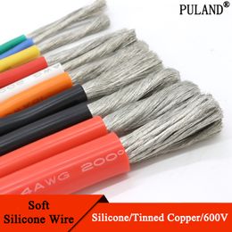 Lighting Accessories 5M Heat-resistant cable 30 AWG Ultra Soft Silicone Wire High Temperature Flexible Copper