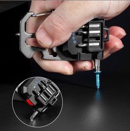 mini Cob Lights Emergency Keychain Lamp multifunction Outdoor Repairing Tool Usb Rechargeable camping Lamp Bottle Opener