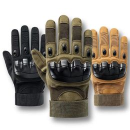 Sports Gloves Military Full Finger Tactical Touch Screen Men Protective Nylon Hunting Hiking Cycling Airsoft Work 221021