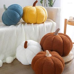 Pillow Funny Flannel Pumpkin Decoration Halloween Colourful Cloth Ghost Festival Happy Party Thanksgiving Day