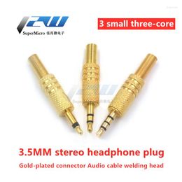 Lighting Accessories 2pcs/lot Stereo 3.5mm 1 / 8in Earphones DIY Male Audio Connector Solder Connectors For Laptops Tablets MP3 Great Deal