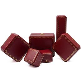 Scatole per gioielli scatola per fedi nuziali di marca Confezione regalo per gioielli di lusso collana porta orecchini Octagon love Bracciale pacchetto L221021