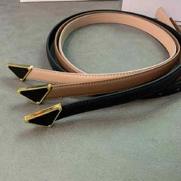 Fashion Belt Retro Design Width 2.0CM Thin Waist Belts for Men Womens Genuine Cowhide 3 Color Optional