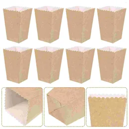 Gift Wrap Popcorn Boxes Paper Holder French Party Box Fry Fries Cups Snack Cup Containercardboard Treat Mini Bucket Containers Kraft