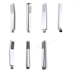 Bathroom Shower Sets Brass Hand Handset Chrome Plated Round Square Oval Big Small Accessories One Functions