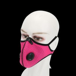 Designer Masks Riding Protective Face Mask Mti Colours 5 Layers Philtre Replaceable Philtres Rides Masks Dust Waterproof Respirator Drop Dhlis