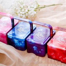 Gift Wrap Wedding Box Iron Candy Baby Birth Star Sky Hand Held Biscuit