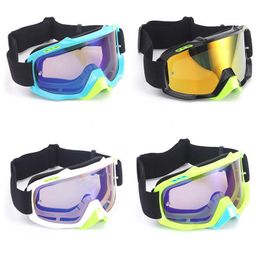 Ski Goggles 2022 Outdoor Motorcyc Goggs Cycling MX Off-Road Sport ATV Dirt Bike Racing Glasses for Motocross Helmet L221022