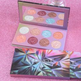 Eye Shadow Hudamoji 8 Colour Disc Lasting Makeup Lift Up Matte Light Repair High Gloss Plate