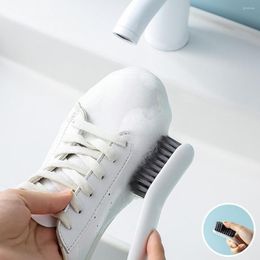Clothing Storage Double Portable Shoes Cleaning Tools Shoe Brush Long Sneakers Household Cleaner Plastic Brushes Handle Washing T6r3
