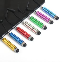 Plastic Stylus Pen with Dust Plug for Capacitive Touch Screen Phone Tablet PC