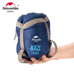 Sleeping Bags Naturehike LW180 Ultralight Cotton Spring Summer Outdoor Hiking Camping T221022