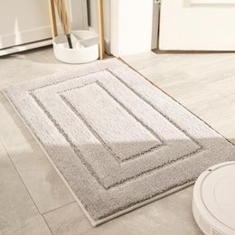 Carpets 40X60cm Bathroom Mat Quick Drying Non-slip Oil-proof Entrance Doormat Super Absorbent Rug For Bedroom Kitchen Decoration