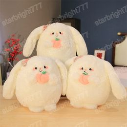 Kawaii Soft Animal Chubby Rabbit Plush Stuffed Toy Doll Decor Cute Baby Child Toy Girlfriend Birthday Gift