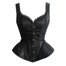 Bustiers & Corsets Gothic Overbust Corset Vest Women Shaperwear Burlesque Lingerie Top Lolita Clothing Corsage For Girls