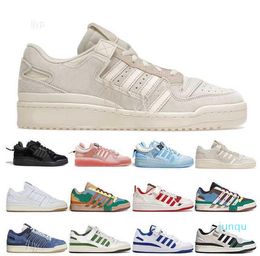 Shoes Casual Sports Sneakers Trainers Core Black Easter Egg Patchwork White Gum Crew Green Bad Bunny X Forum Buckle Low Men Women 03