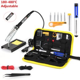 Stations 80W digital display high-power temperature regulating electric iron suit thermostatic soldering l kit soldering tool 936h-15