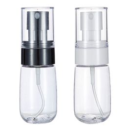 500pcs/lot Fine Mist Spray Bottle Empty Plastic Sprayer Refillable Travel Perfume Water Bottle 30ml 60ml 80ml 100ml