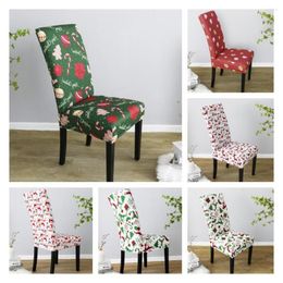 Chair Covers Cushion Modern Christmas Soft Comfortable Decorative Slipcover Stretch Case