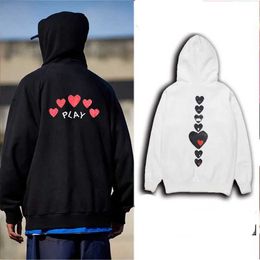Designer Luxury Play Classic Trendy Fashion South Korean Loose Hooded Sweater for Men and Women Trendy ins Autumn and Winter Coat