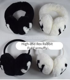 Top brand winter earmuffs Female rabbit velvet Ear Muffs Classic earmuffs fashion warm plush earmuff