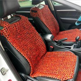 Car Seat Covers Cover EXCEL LIFE Natural Wood Beaded Massaging Cool Cushion For Truck Cars