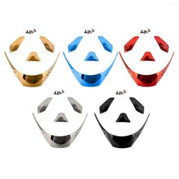 Motorcycle Helmets 4x Motorbike Helmet Big Tail Spoiler Spare Parts Adornment Accessories Durable Trim