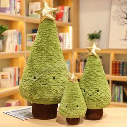 Realistic Christmas Tree Plush Stuffed Toy Doll Pillow Holiday Home Decoration Ornament Baby Child Girlfriend Christmas Gift