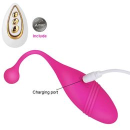 Beauty Items Waterproof sexy toys stimulate G-spot Vagina Clitoris Butt Plug Vibrator for Woman Men 10 gears usb Quick beating Electric