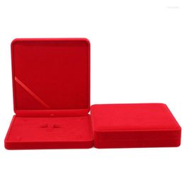 Jewelry Pouches Velvet Box For Ring Necklace Earring Set Gift Bracelet Storage Carrying Organizer Case Tray Holder Free Ship