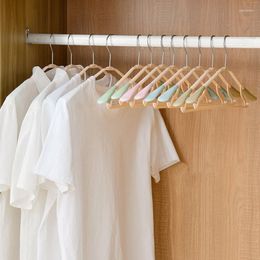 Hangers & Racks For Clothes No Shoulder Bumps Non-Slip Rubber Coated Contour Hanger Sweater Suit Drying Rack Laundry Storage