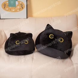 Kawaii Black Cat About 40cm Pillow Plush Doll Toys Cute Cute Gifts for Boys Girls Friends Decorate Children