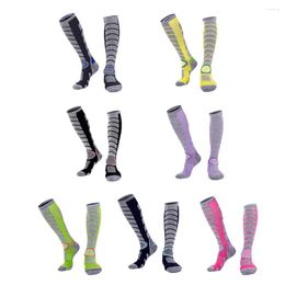 Sports Socks Women Mens Warm Ski Skiing Calf Winter Long Thermal Sock