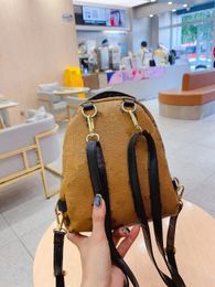 2023 Mini small backpack female lettering Women's backpack Classic fashion grils bags yellow Colours