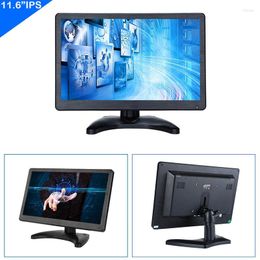 11.6 Inch IPS 1080P Portable Monitor For Car CCTV DVR Microscope Display With VGA Input Built-in Speaker