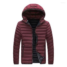 Men's Down 2022 Hoody Warm Thick Plus Size 3XL 4XL Winter Jacket Men Cotton-padded Mens Jackets Male And Coats For 5Z