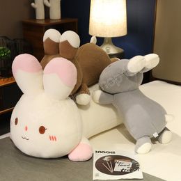 Kawaii Rabbit Animal Stuffed Pillow Plush Toys Kids Sleeping Doll Christmas Birthday Gift Small Present For Baby Girls