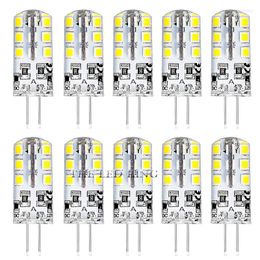 10pcs/lot 5W G4 LED Lamp DC12V SMD 2835 White/Warm White Light 360 Degree Angle