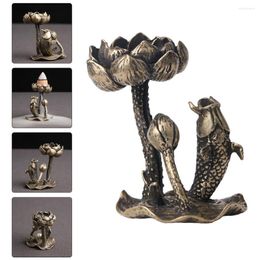 Fragrance Lamps 1Pc Backflow Incense Burner Decorative Holder Aroma Therapy Supply