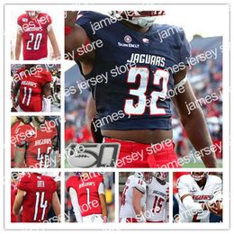 2021 College Football South Alabama Jersey Roy Yancey Jared Wilson Patrick