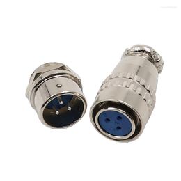 Lighting Accessories Jinlian XS16 Warerproof Quick Easy Instal Panel Industry Electrical Circular Aviation Connector M16 2 3 4 5 6 7 9 Pin